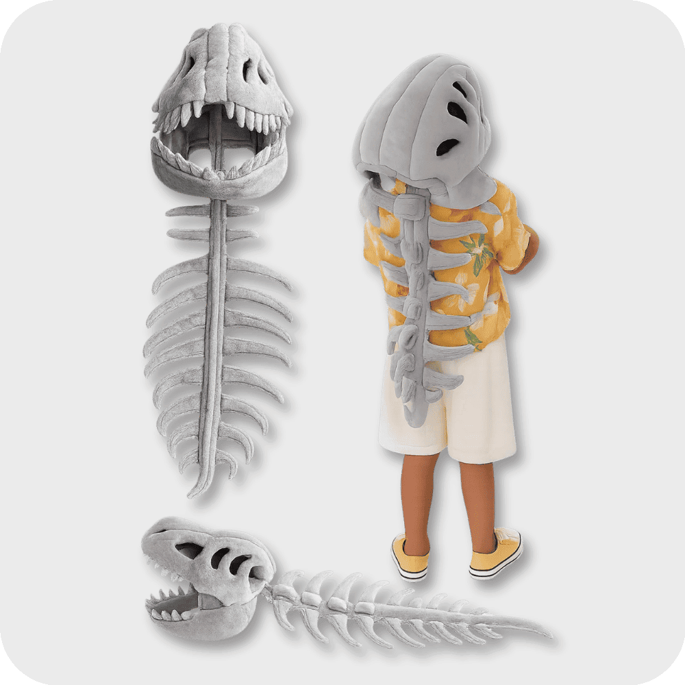 Dinosaur Skeleton Plush Child Version Dinosaur Skeleton Plush Child Version